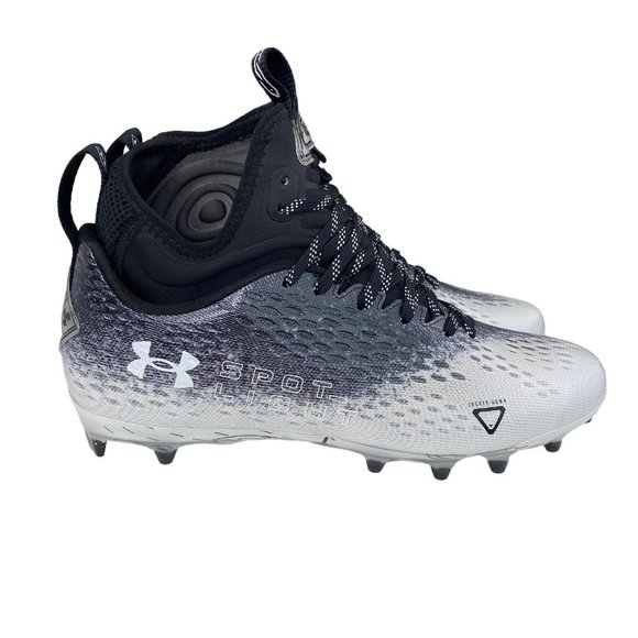 Under Armour Spotlight Lux MC 2.0 Football‎ Cleats Mens 10 Black 3025082-001 New main image 9